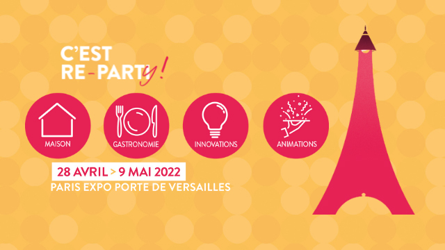 L'affiche officielle de la Foire de Paris 2022