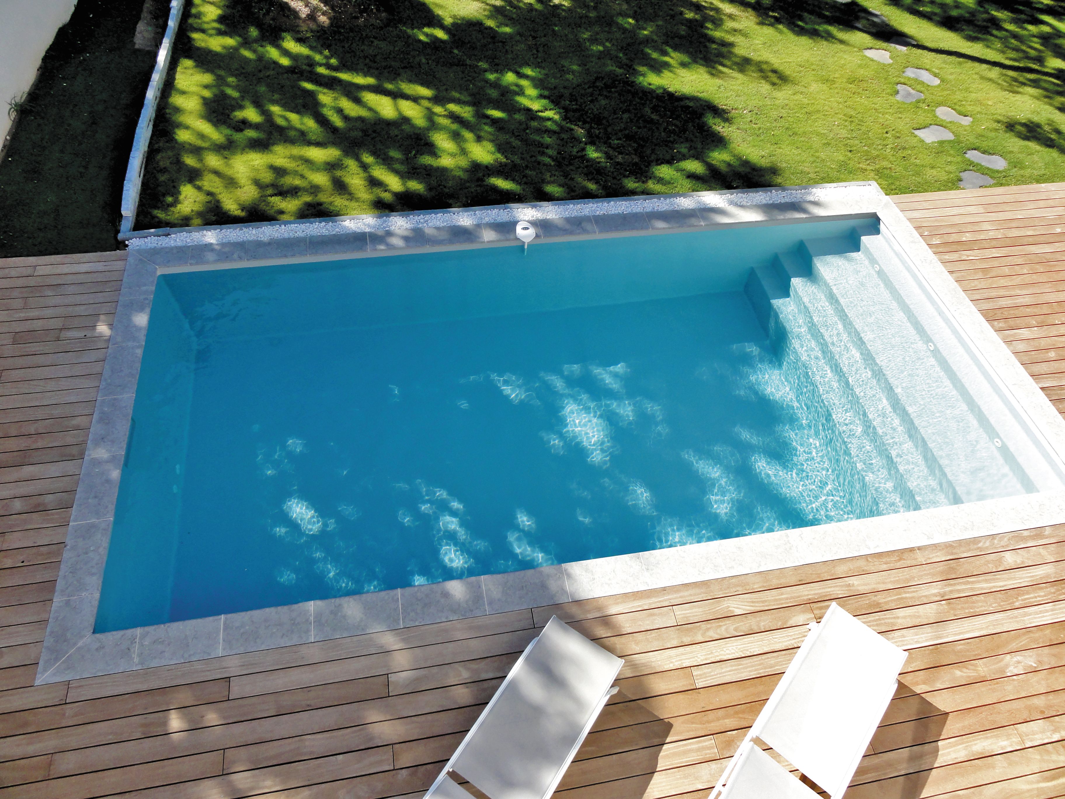 Le modèle Fontagne, une piscine coque signée Génération Piscine