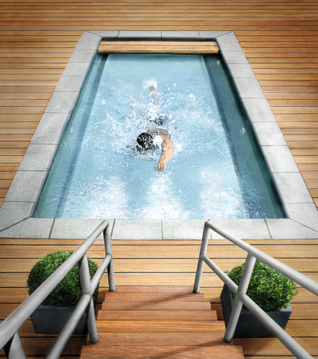 LPW - bassin de nage en inox Vitaswim