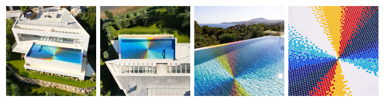 Une piscine multicolore signée Felipe Pantone