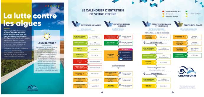 Le calendrier des grandes étapes pour le traitement de sa piscine