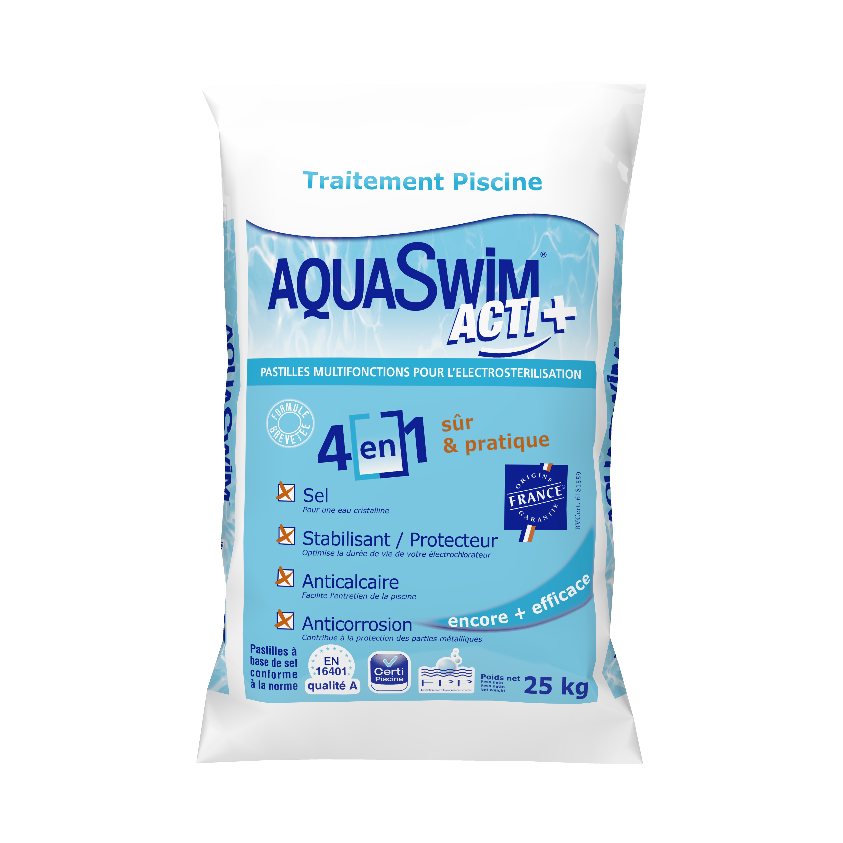 Désinfecter son eau de piscine naturellement avec AquaSwim Acti+
