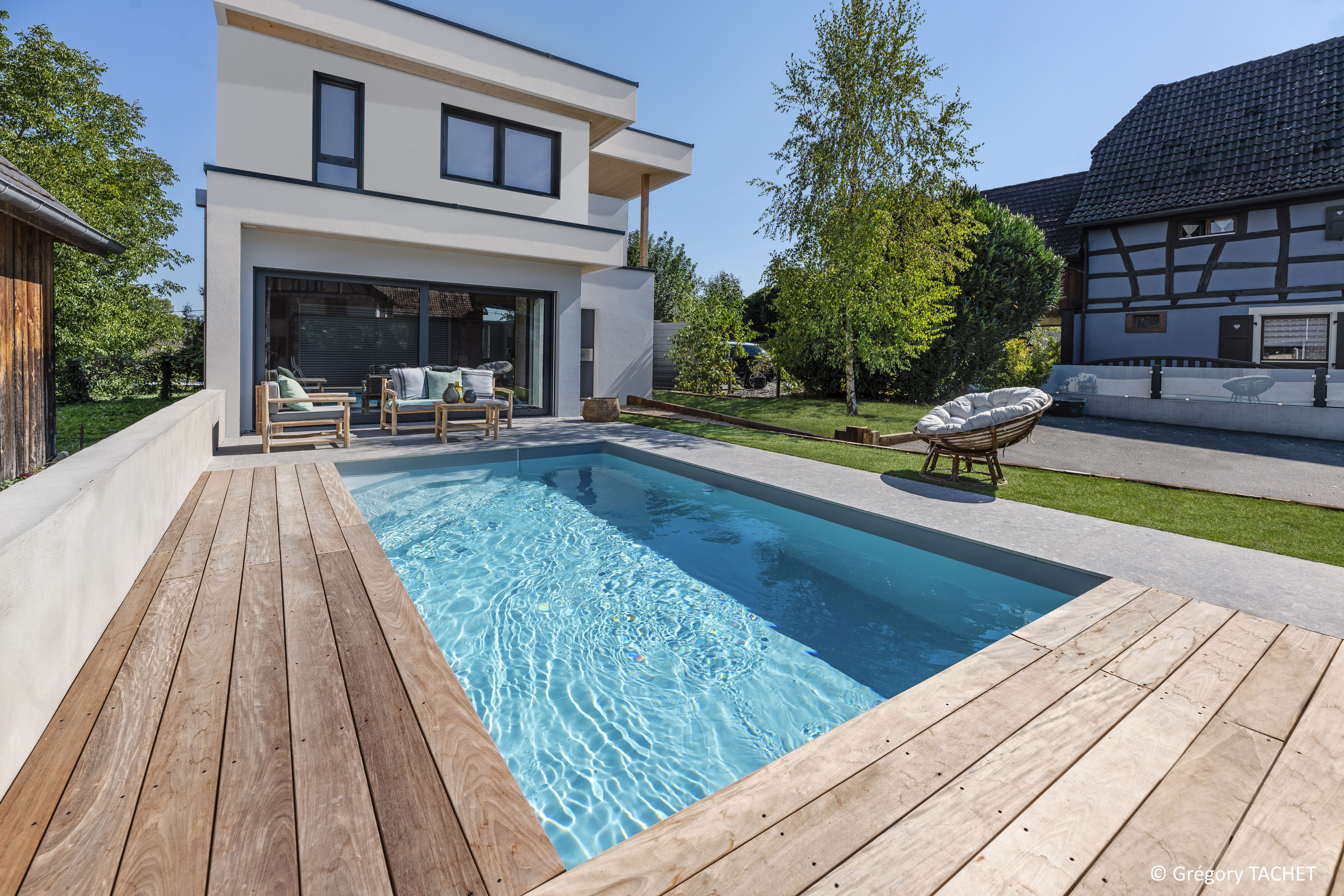 Médaille d'or de la catégorie piscine petit budget aux trophées de la piscine 2022