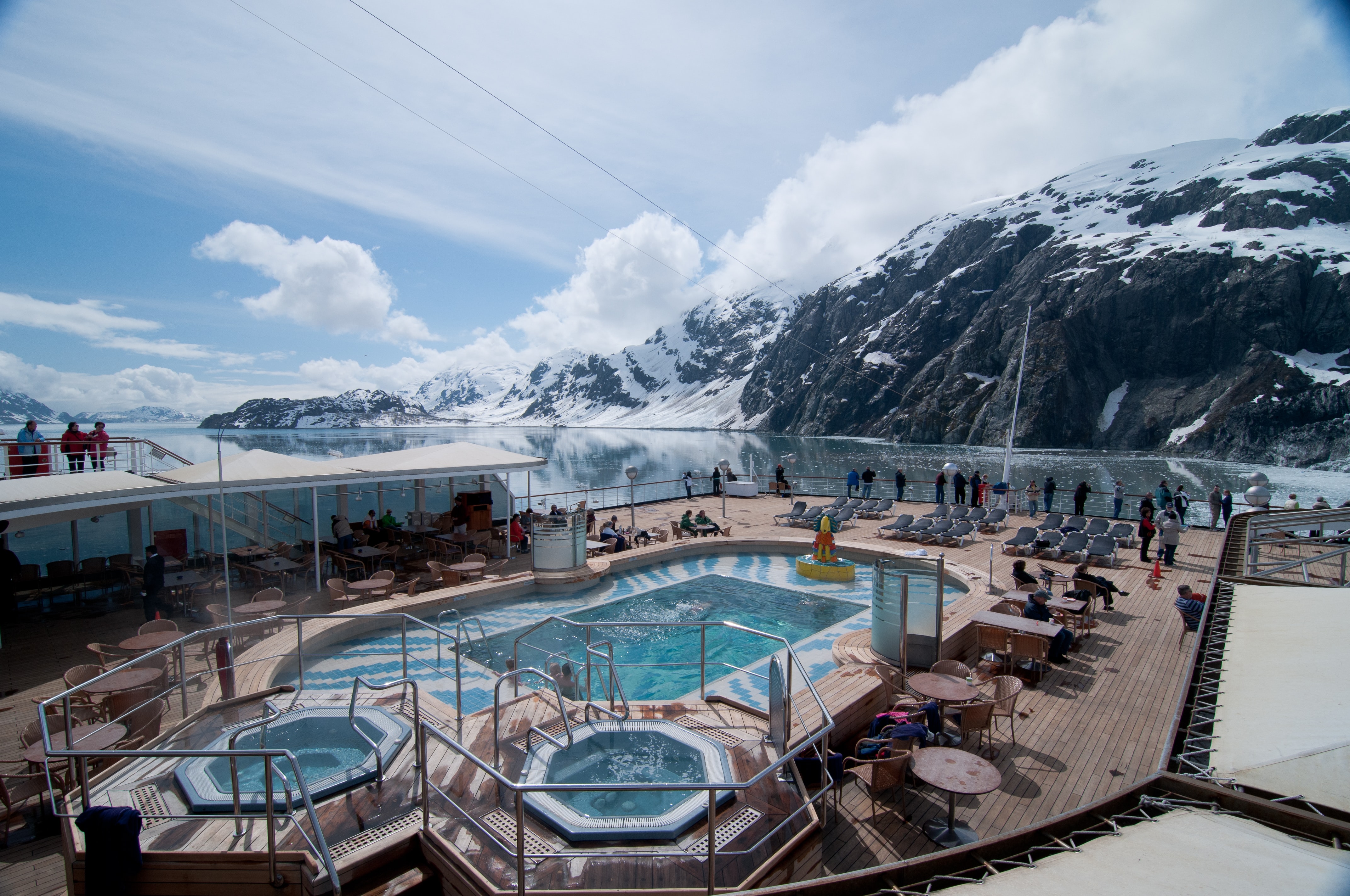 Un spa en plein coeur d'une station de ski