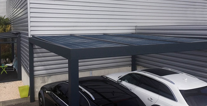  Carport solaire e-Rcar