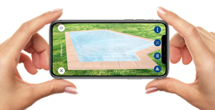 Créez votre piscine en réalité augmentée