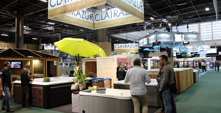 Stand Clair Azur à Foire de Paris 2018