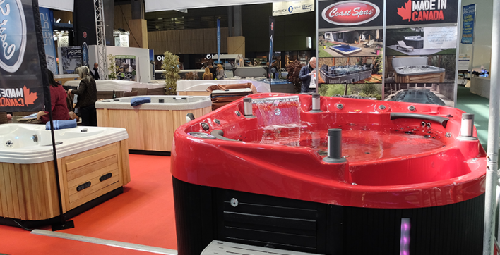 Stand Coast spas à Foire de Paris 2018