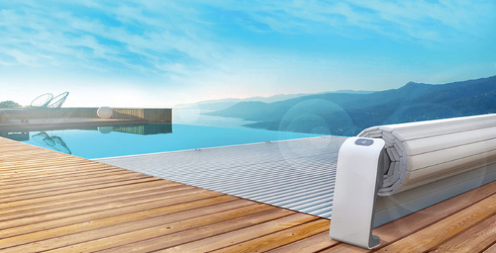 La couverture de piscine signée Maytronics