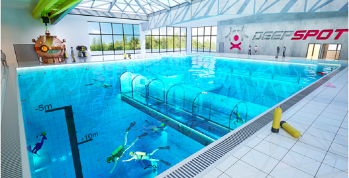 La piscine la plus profonde au monde