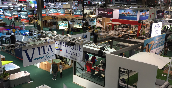 Foire de Paris 2018 - Les photos du hall Piscine et Spa