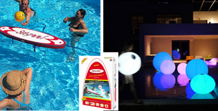 Les jeux et accessoires de piscines indispensables !!