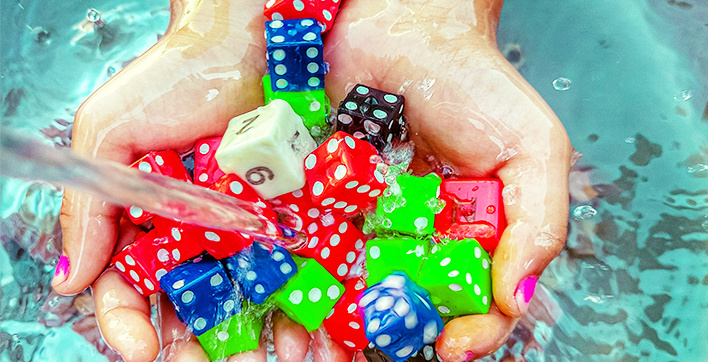 Jeux de société conçus pour résister à l'eau 