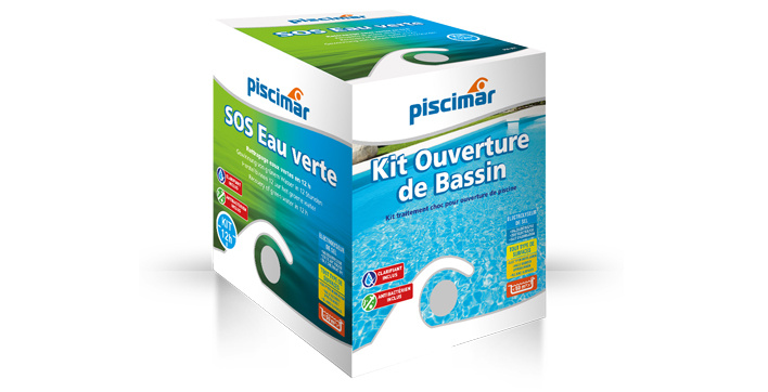 SOS Eau verte pour traiter l'eau de la piscine