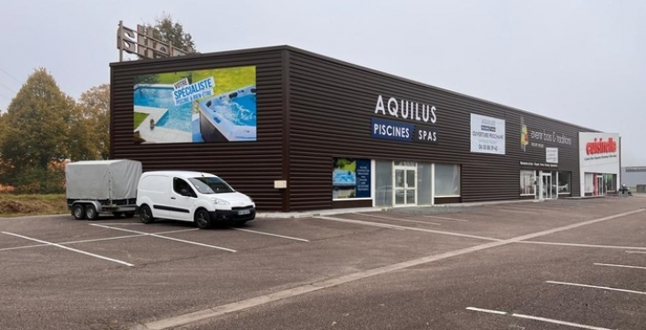 Le nouveau magasin Aquilus près de Belfort