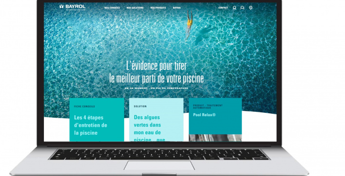 Bayrol présente son nouveau site