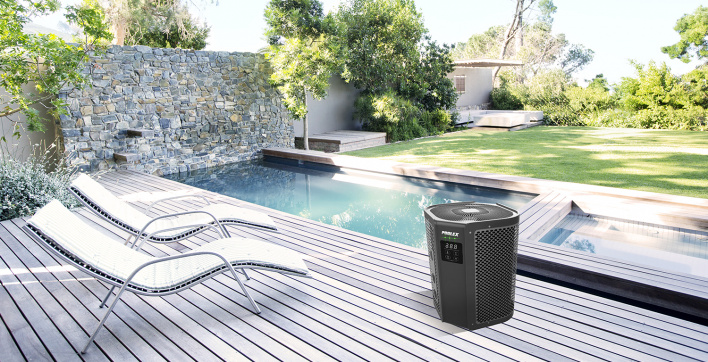 La pompe à chaleur pour piscine à ventilation verticale de Poolstar