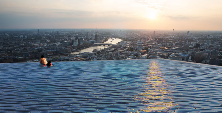 © Compass Pools - "Infinity London"