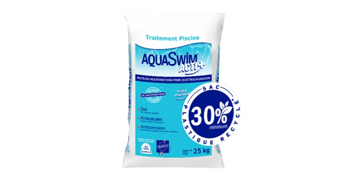 AcquaSwim Acti+, le sel 4-en-1 pour l'eau des piscines