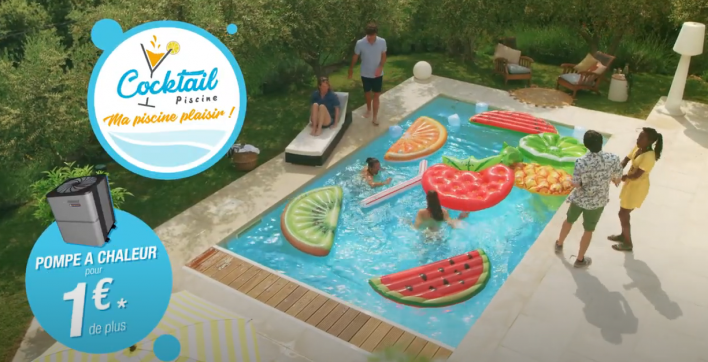 La PAC à 1 euro pour tout achat d'une piscine coque