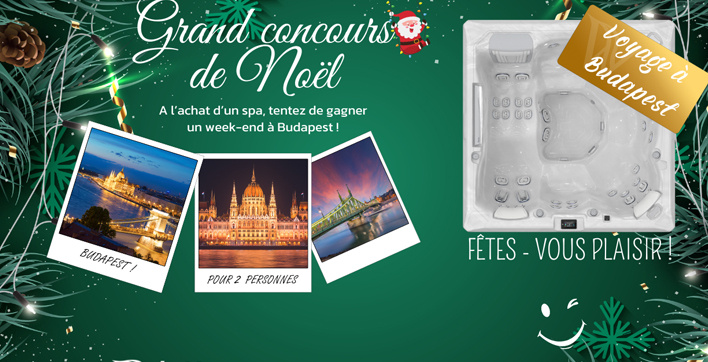 La promotion de Noël sur les spas Wellis