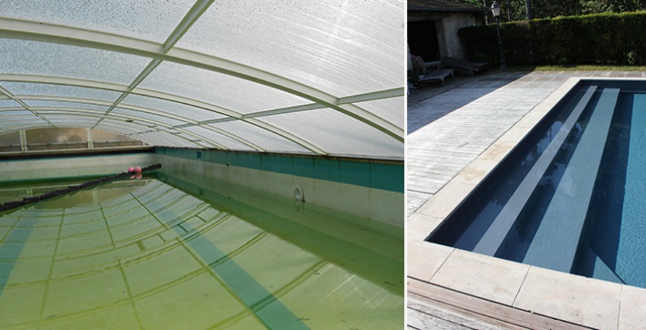 Une rénovation de piscine signée Henocque Piscines