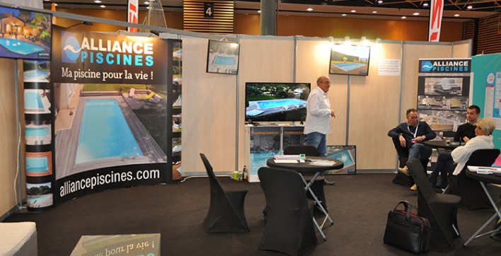 Salon Loisirs d'Eau 2018 - Stand Alliance Piscines