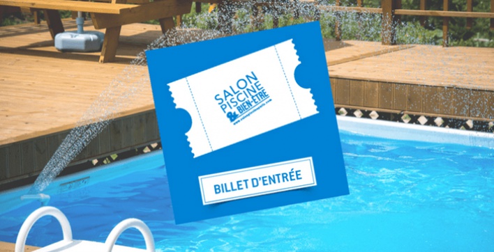 Salon Piscine et Bien-Être, entrée gratuite