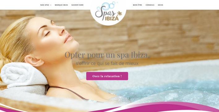 Site internet Spas Ibiza