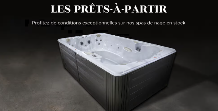 Des spas de nage Clairazur disponibles sans attendre