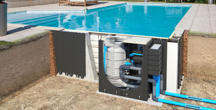 Le système de filtration piscine signé Magiline