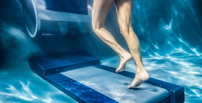 Un tapis de course à placer dans sa piscine