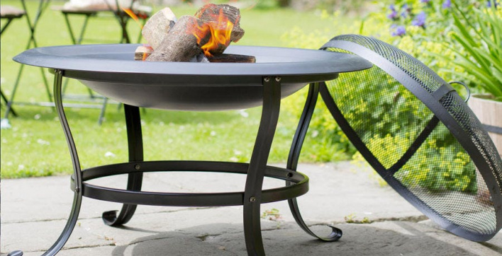 Le brasero à bois, un exemple de chauffage de jardin