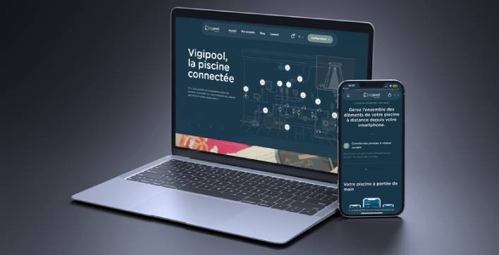 La nouvelle interface de Vigipool, l'outil de gestion à distance de CCEI