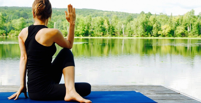 L'aqua-yoga, l'activité qui monte !