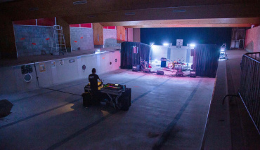 La piscine Robert Buron à Mayenne