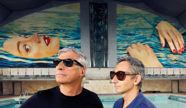 Maurizio Cattelan et Pierpaolo Ferrari créateurs de la Be Water à Milan