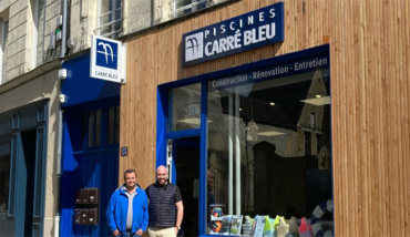 Nouvelle agence Piscines Carré Bleu dans le Mans 