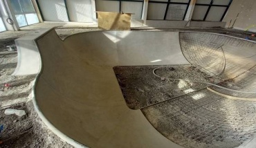 La piscine d'Yssingeaux transformée en skatepark