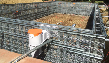 Le coffrage Classic pour piscine en béton armé