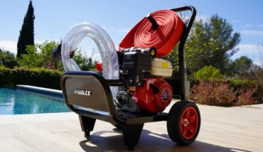 PoolSam, une motopompe qui se sert de votre piscine pour lutter contre les incendies