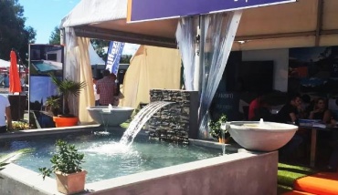 Un spa exposé à la Foire du Var 