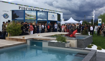 Inauguration JA PISCINE - concessionnaire Mondial Piscine 