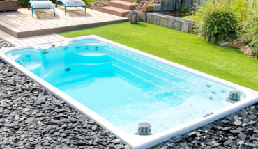 Le concept hybride mi-piscine, mi-spa signé Aquilus