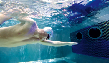 La nage à contre-courant, l'équipement tendance pour les piscines