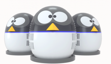 La PAC pour piscine en forme de pingouin