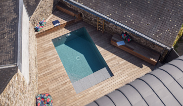 Une mini-piscine urbaine signée Piscines de France