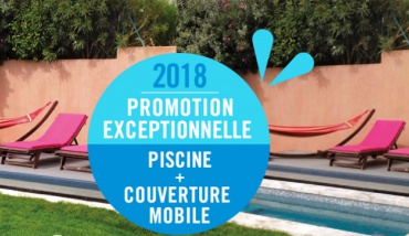 Offre piscine coque plus couverture mobile