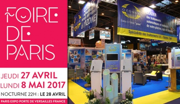 Stand Ozonex sur la Foire de Paris 2017