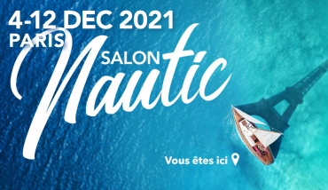 L'affiche du Salon Nautic et du salon Piscine et Spa de Paris 2021